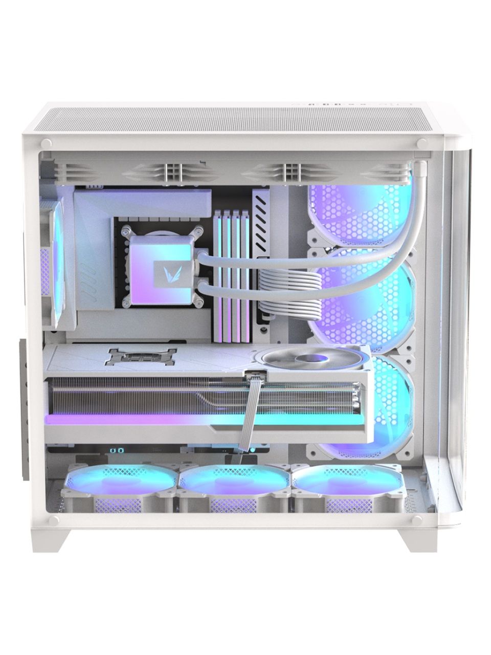 Компьютерный корпус Formula V Crystal U2 Floe White без Б/П