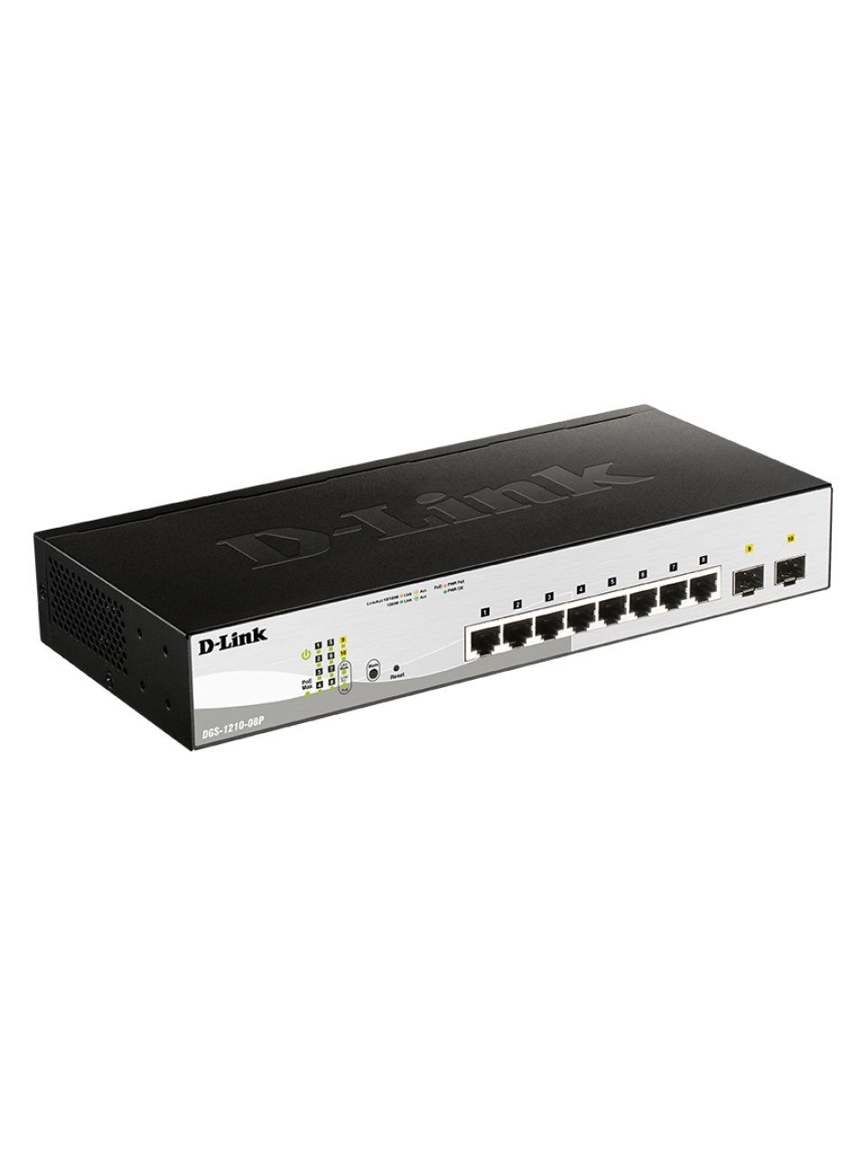 Коммутатор D-Link DGS-1210-08P/G3A