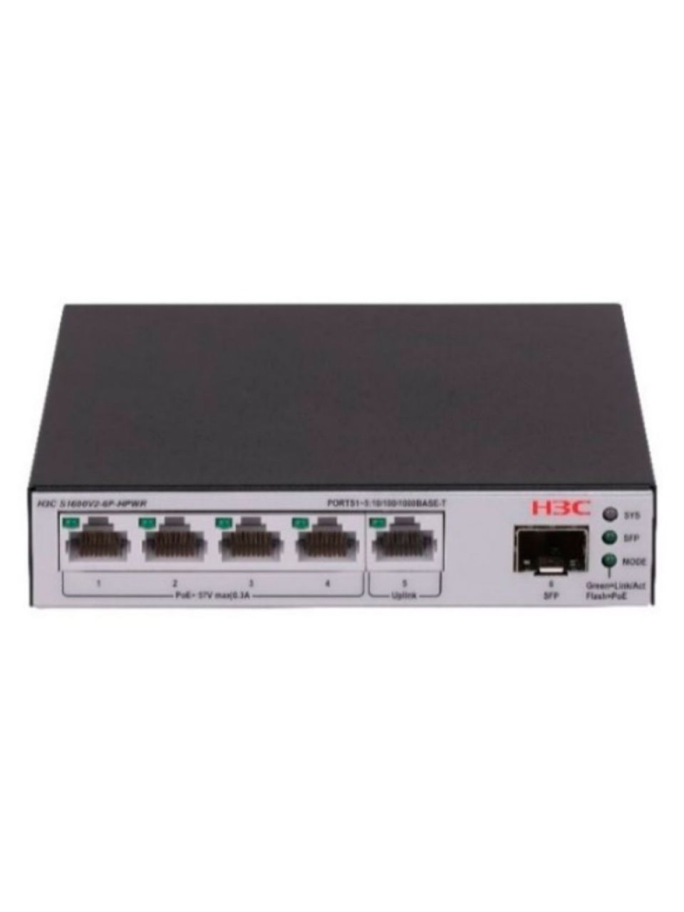Коммутатор H3C LS-1600V2-6P-HPWR-GL