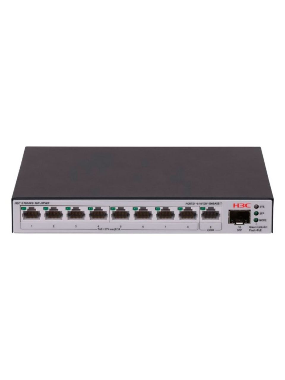 Коммутатор H3C LS-1600V2-10P-HPWR-GL