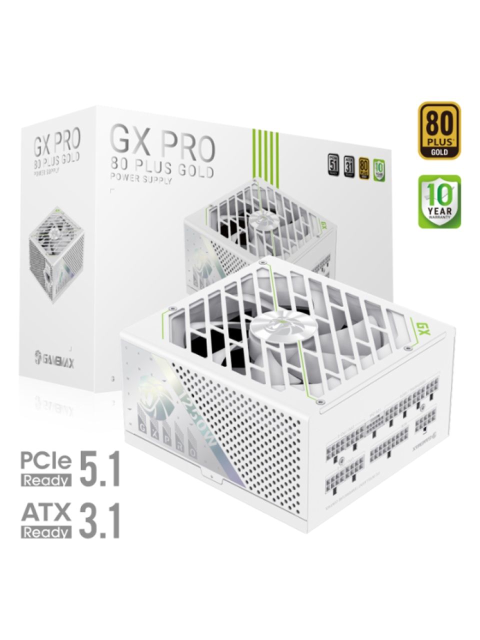 Блок питания Gamemax GX PRO 1250G WH Gold