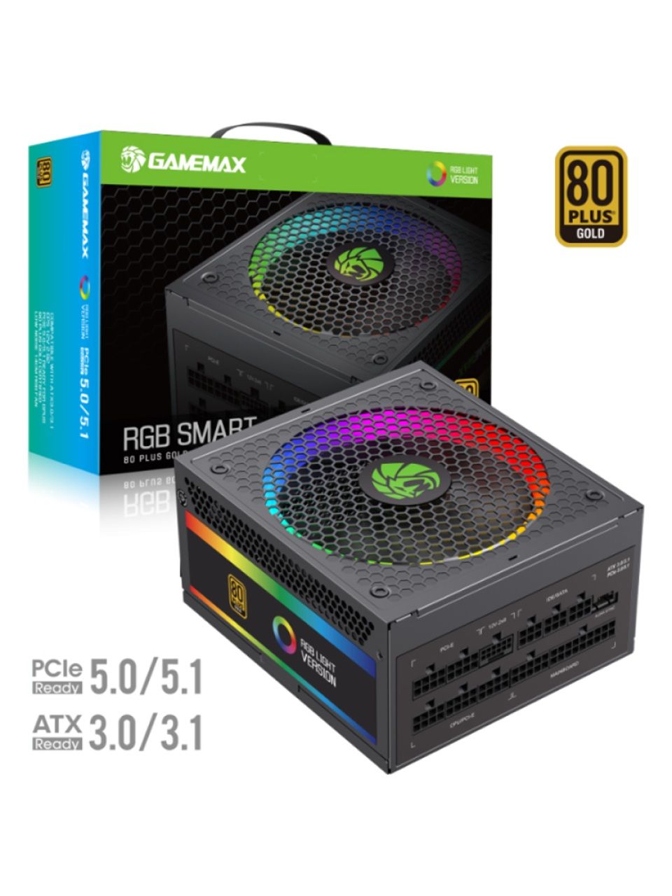 Блок питания Gamemax RGB-Smart 750 PRO Gold
