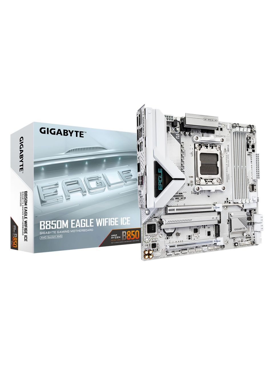 Материнская плата Gigabyte B850M EAGLE WF6E ICE