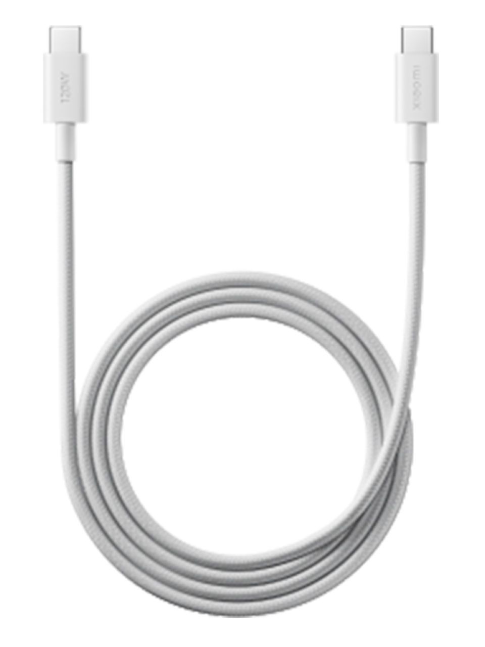 Интерфейсный кабель Xiaomi 6A Braided USB-C to USB-C Cable （1m） Белый