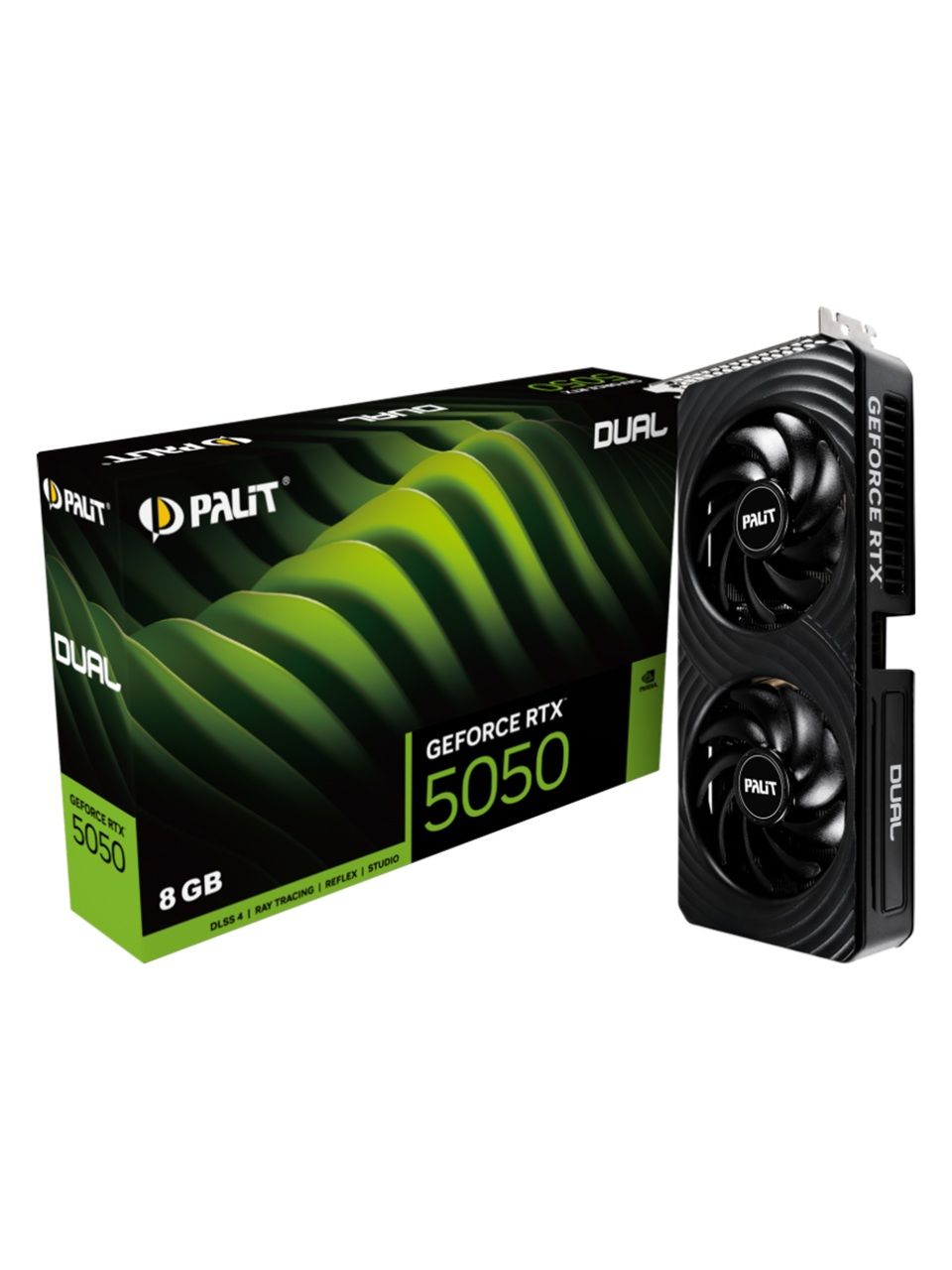 Видеокарта PALIT RTX5050 DUAL 8G (NE65050019P1-GB2070D)