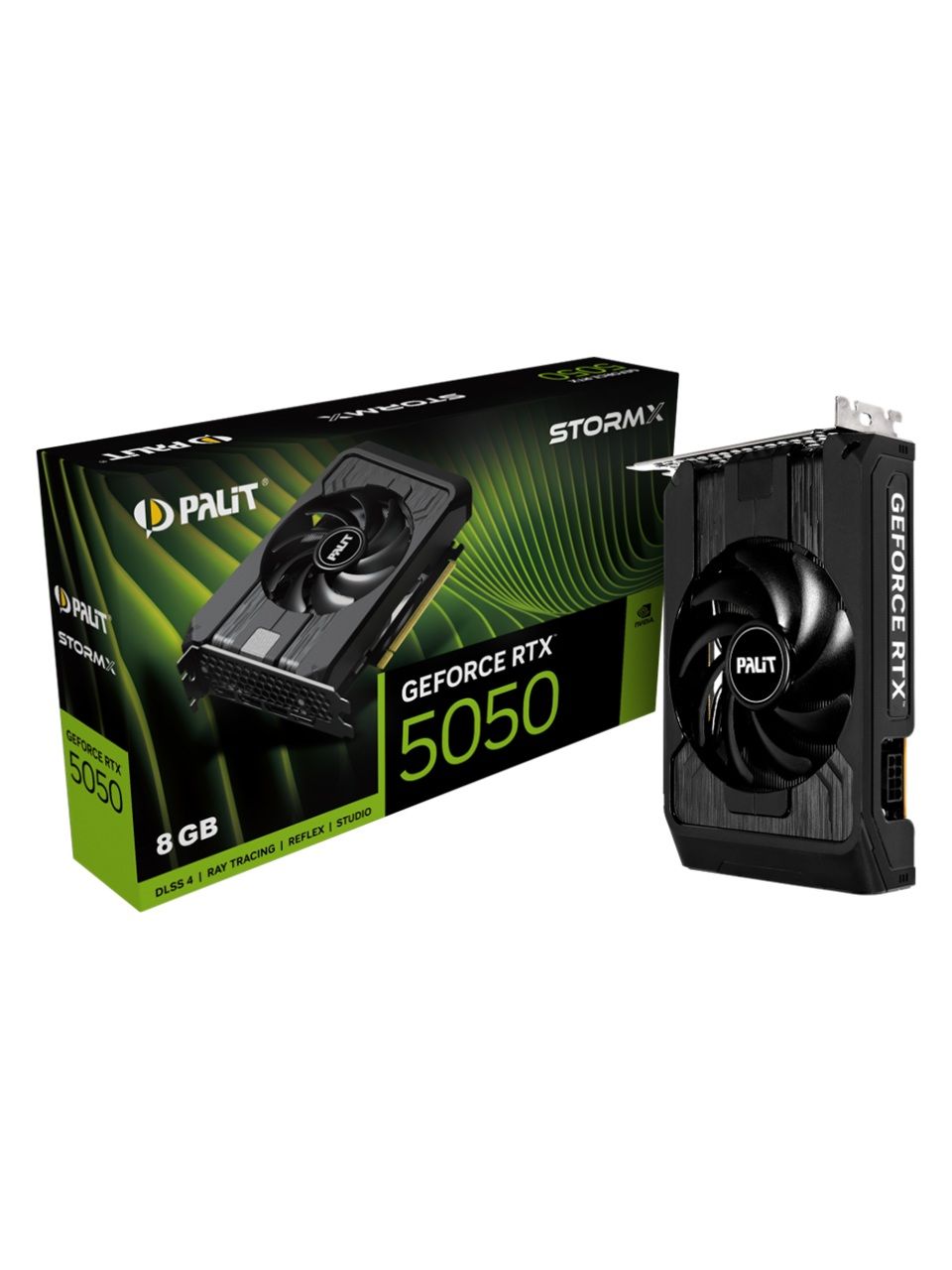 Видеокарта PALIT RTX5050 STORMX 8G (NE65050019P1-GB2070F)