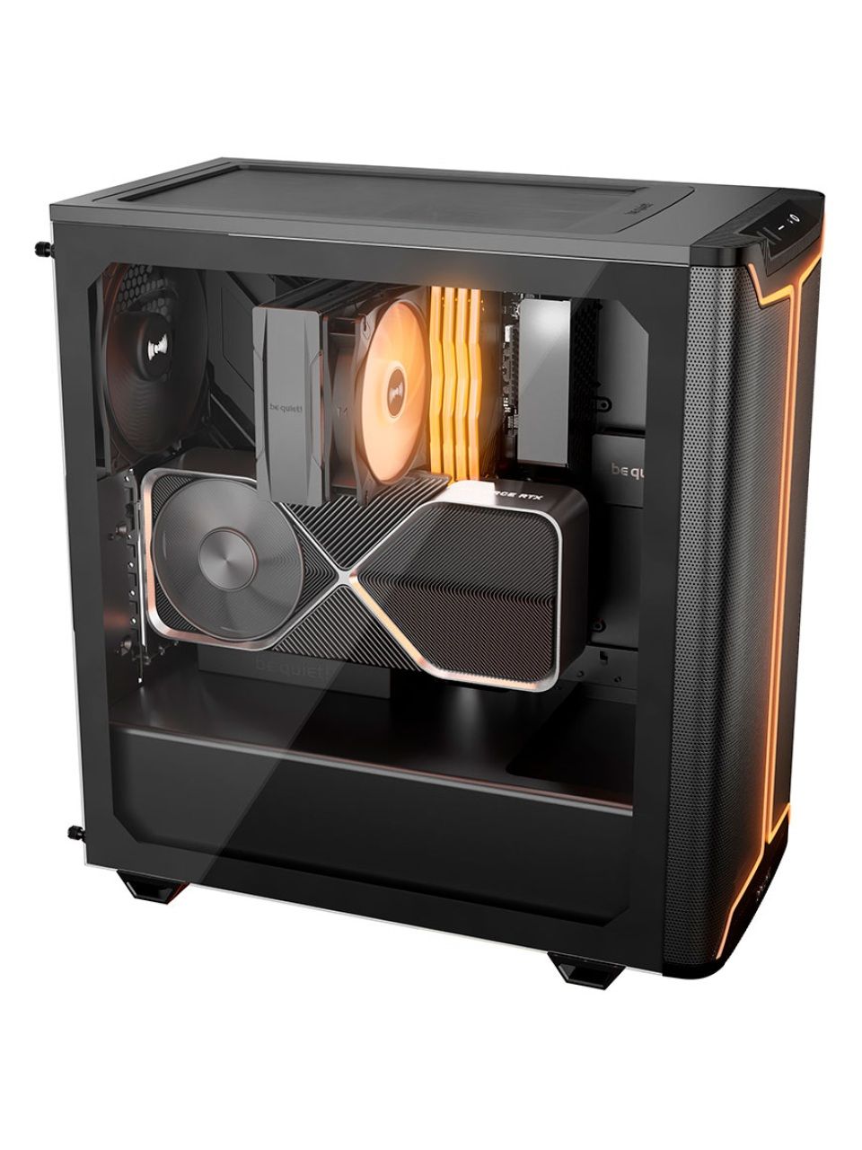 Компьютерный корпус Bequiet! Pure Base 501 DX Black Без Б/П