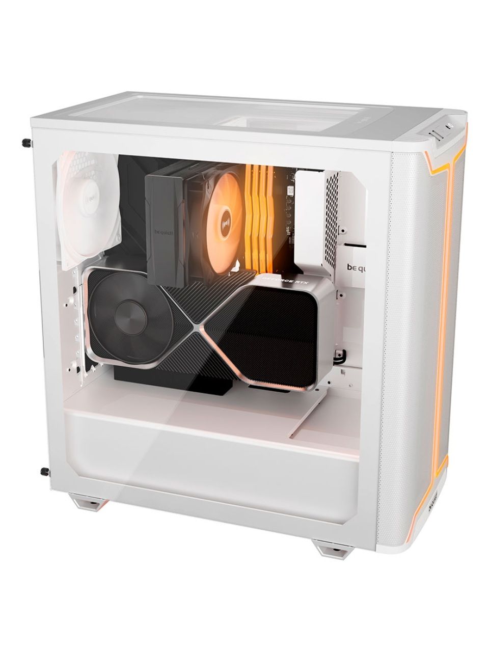 Компьютерный корпус Bequiet! Pure Base 501 DX White Без Б/П