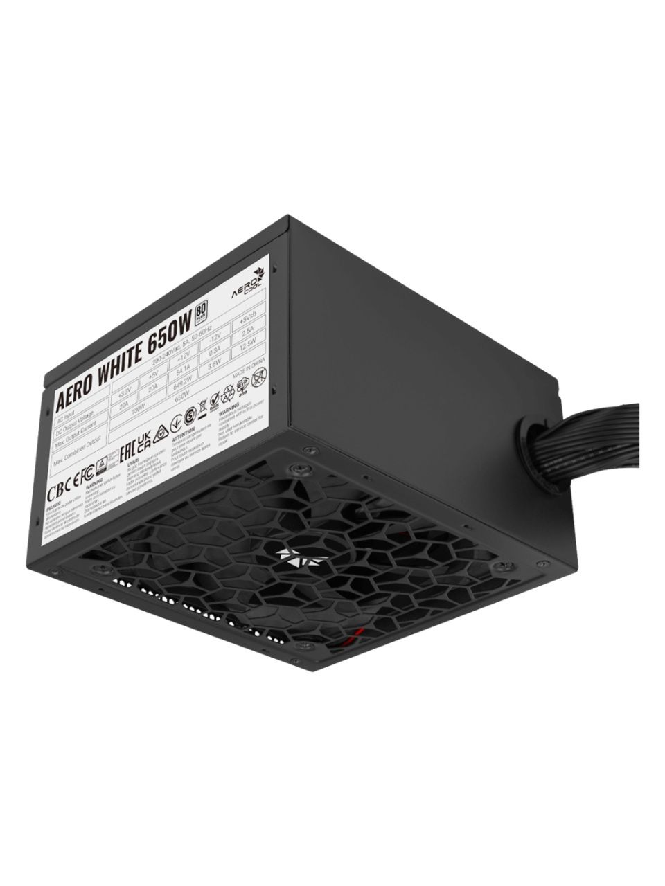 Блок питания Aerocool AERO WHITE 650W