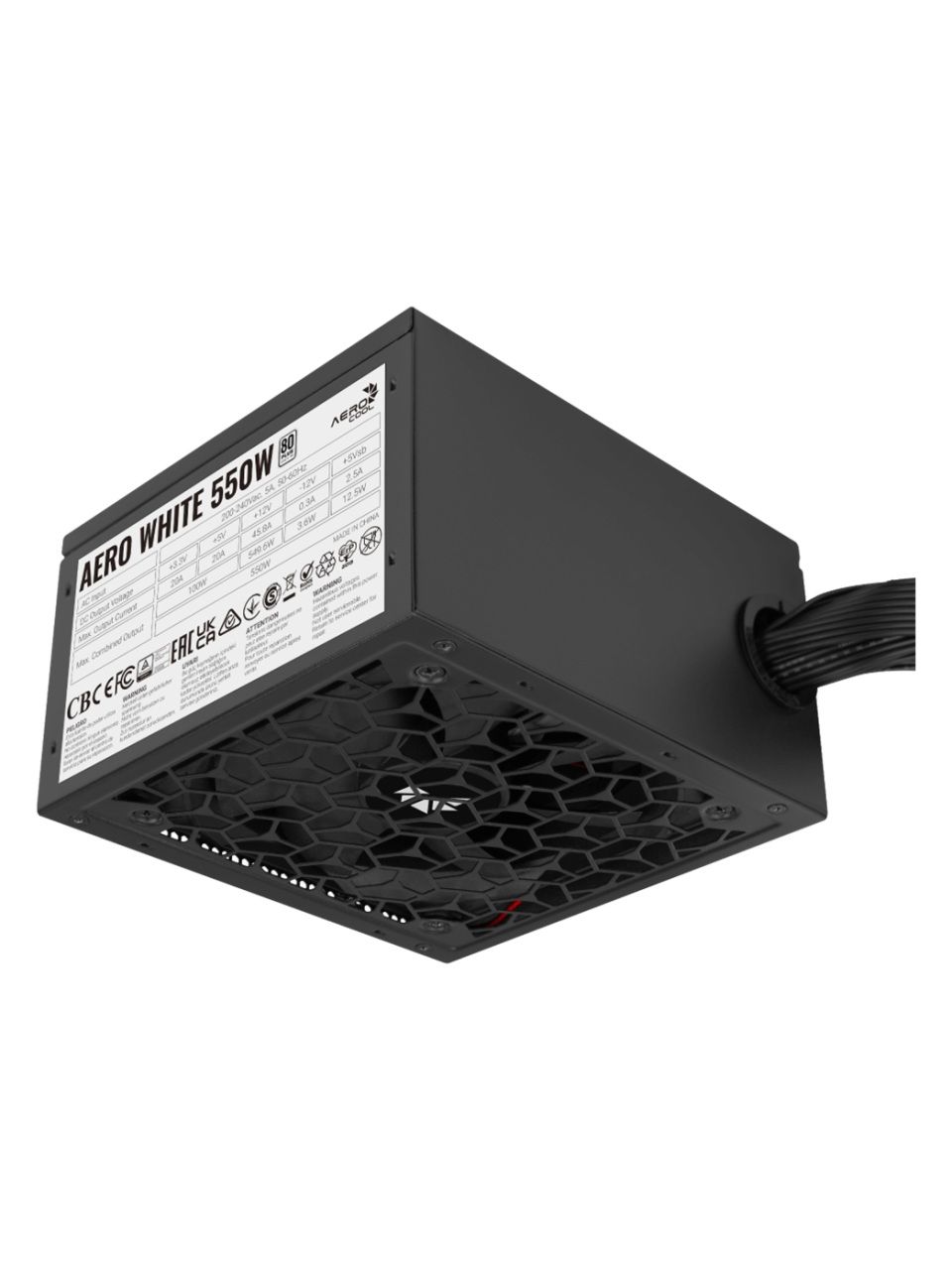 Блок питания Aerocool AERO WHITE 550W