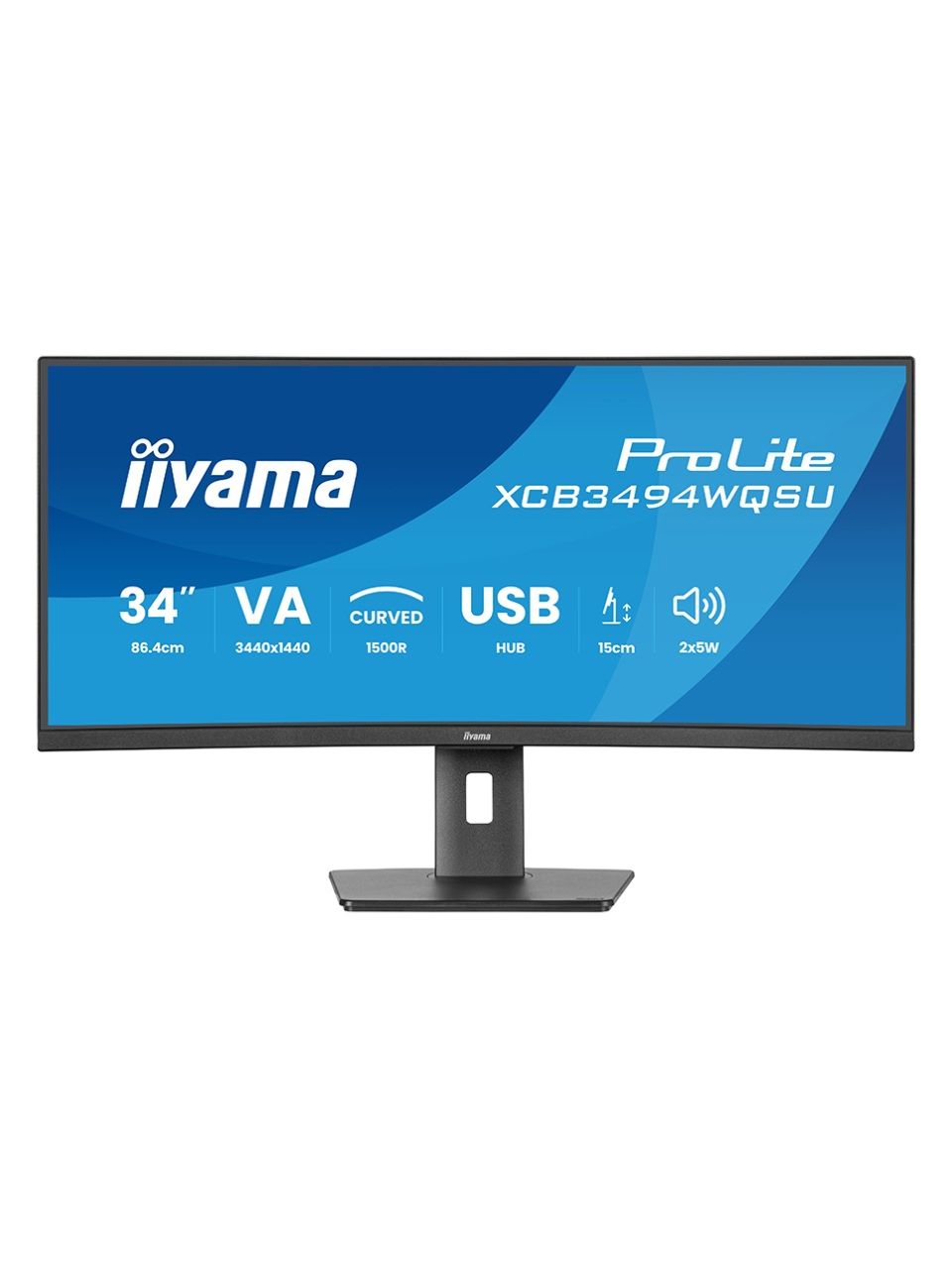 Монитор iiyama ProLite PL3494WQ XCB3494WQSU-B1 34"