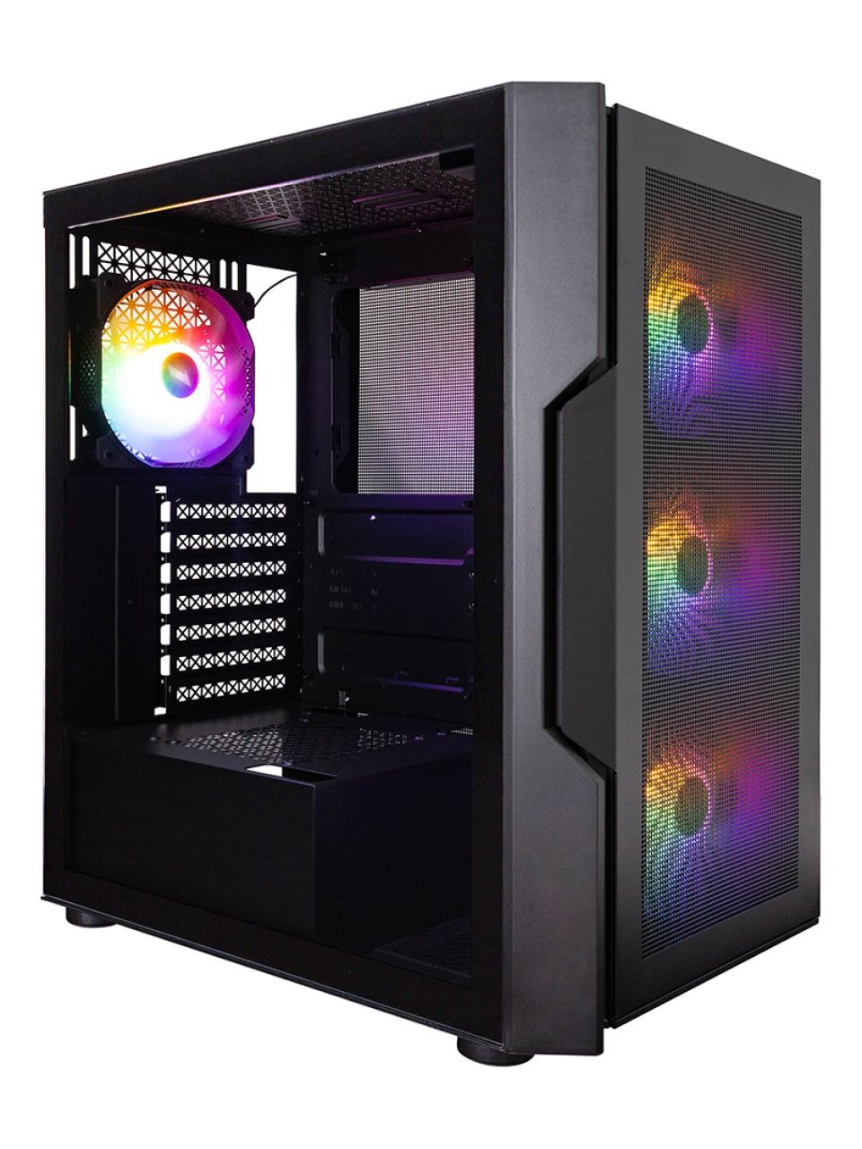 Компьютерный корпус 1STPLAYER T7-P BLACK без Б/П