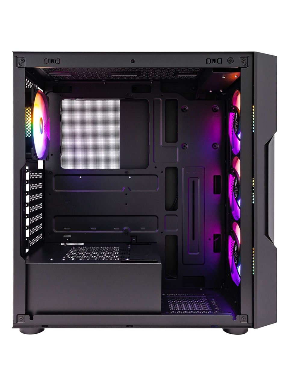 Компьютерный корпус 1STPLAYER T7-P BLACK без Б/П