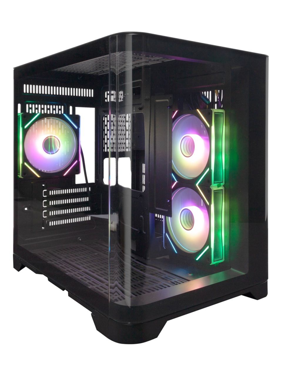 Компьютерный корпус 1STPLAYER UV5 BLACK без Б/П
