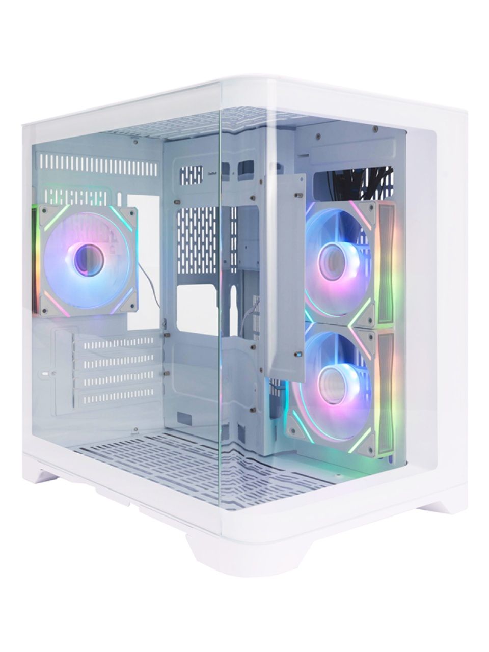 Компьютерный корпус 1STPLAYER UV5 WHITE без Б/П