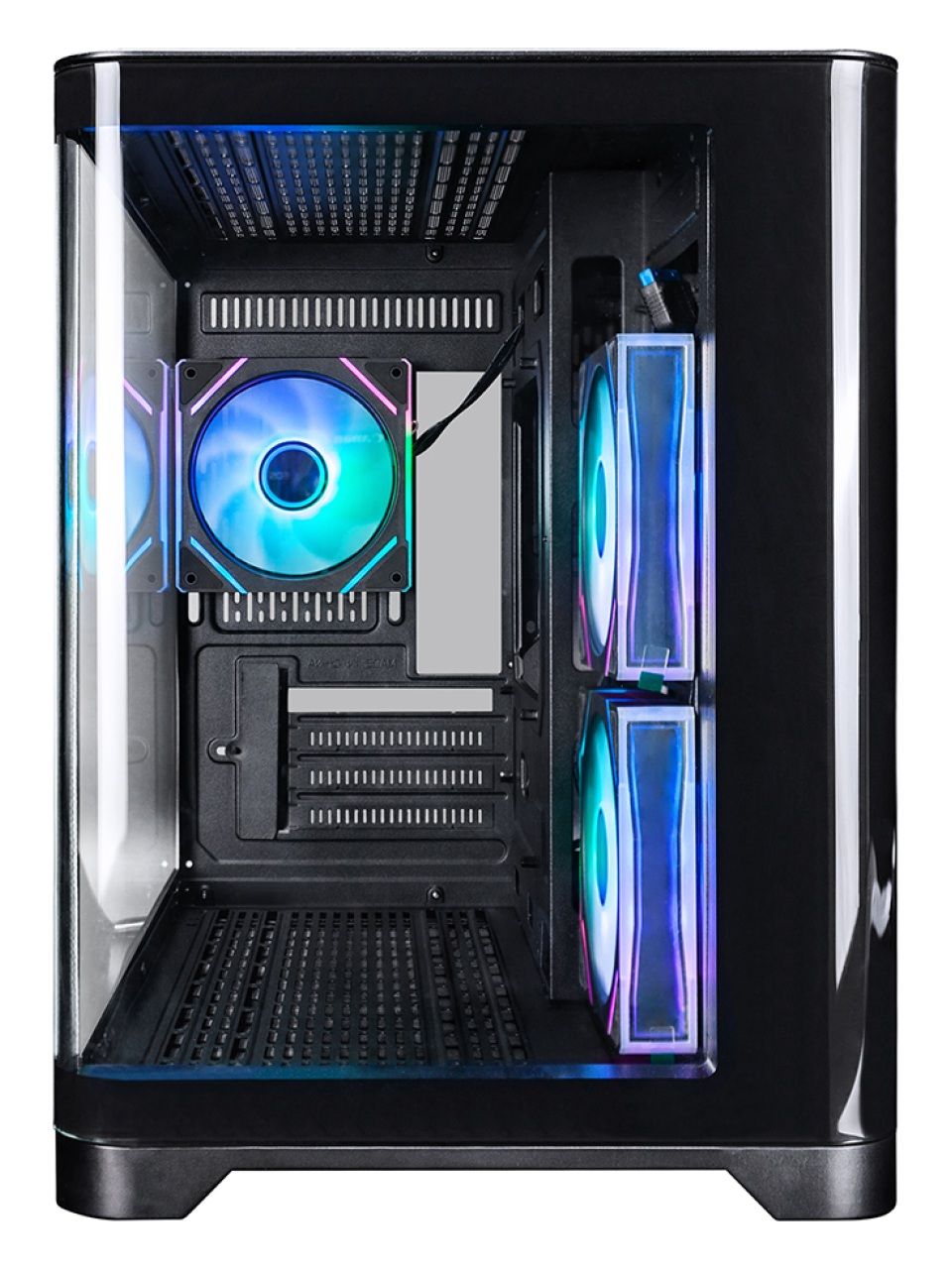 Компьютерный корпус 1STPLAYER UV6 BLACK без Б/П