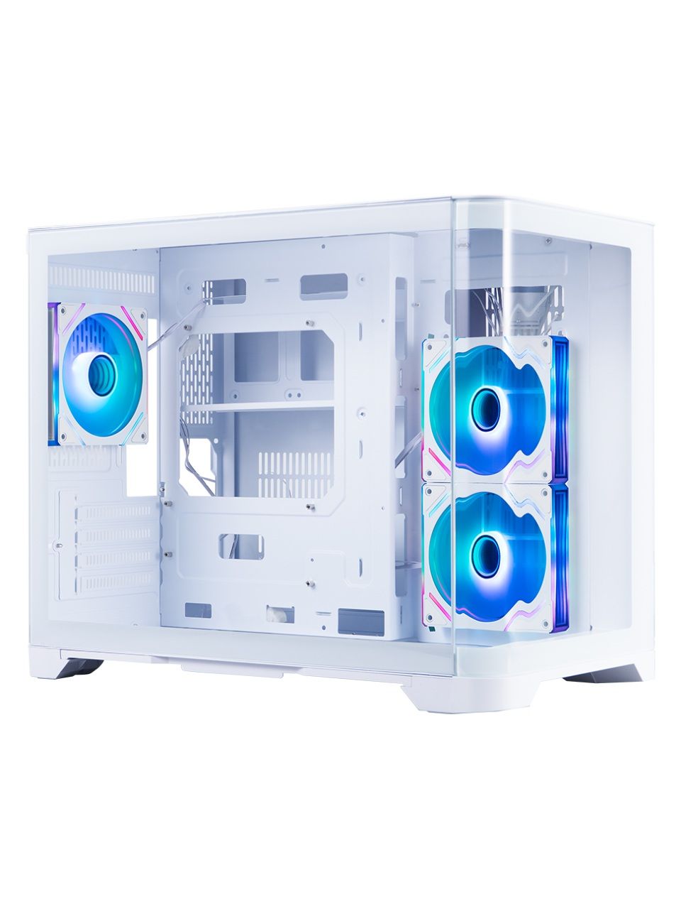 Компьютерный корпус 1STPLAYER UV6 WHITE без Б/П