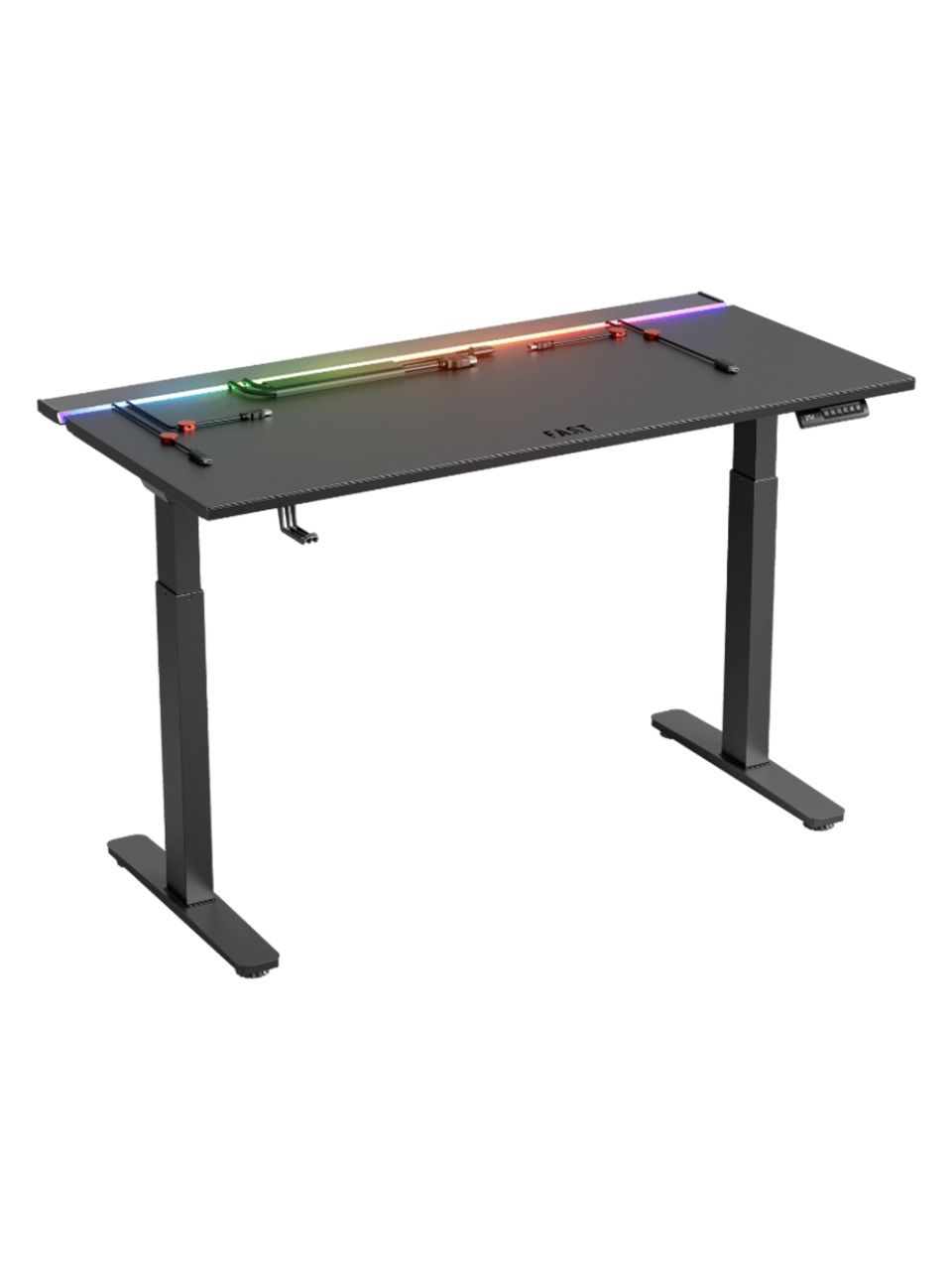 Компьютерный стол 1STPLAYER FAST-1470-RGB-BK