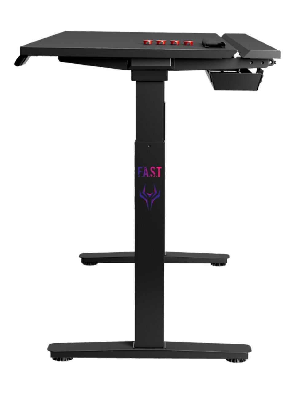Компьютерный стол 1STPLAYER FAST-1470-RGB-BK