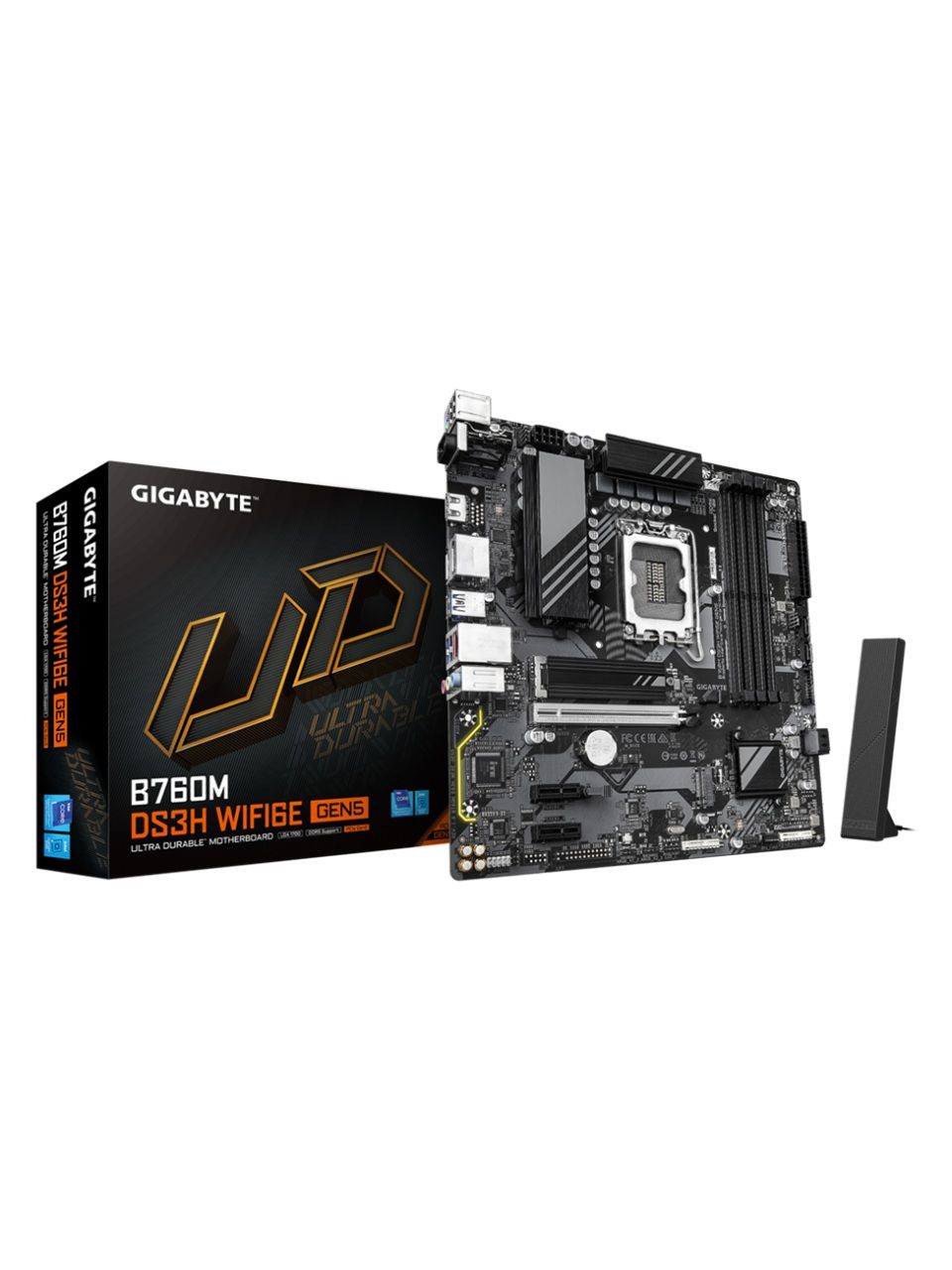 Материнская плата Gigabyte B760M DS3H WIFI6E GEN5