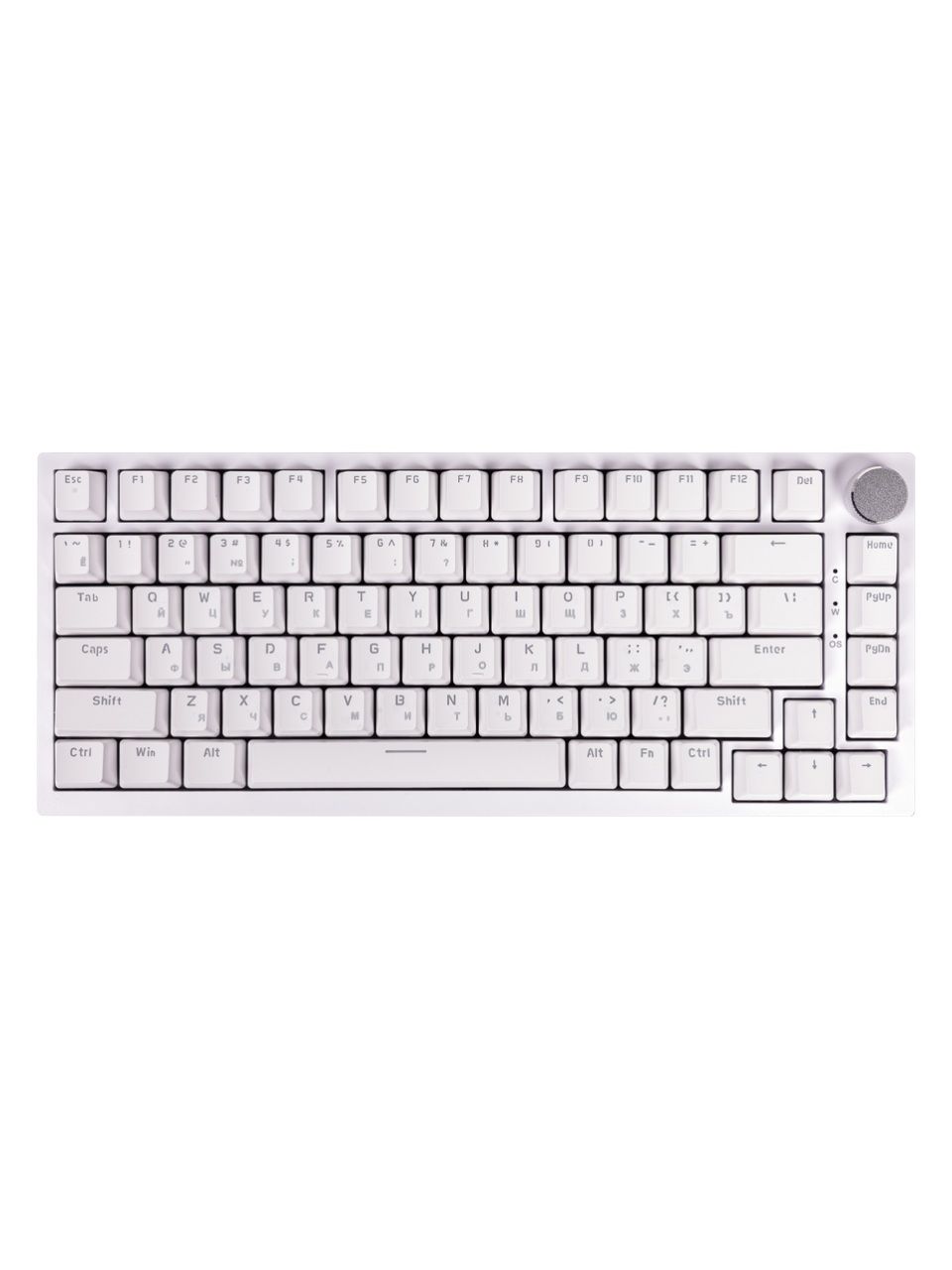 Клавиатура Ajazz AK820 Blue Switch White