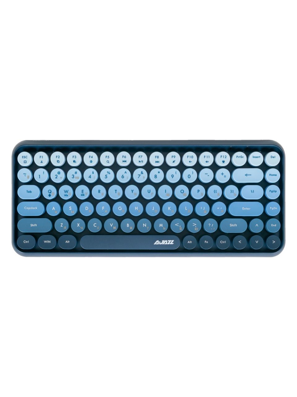 Клавиатура Ajazz 308i Cat Gradient Blue
