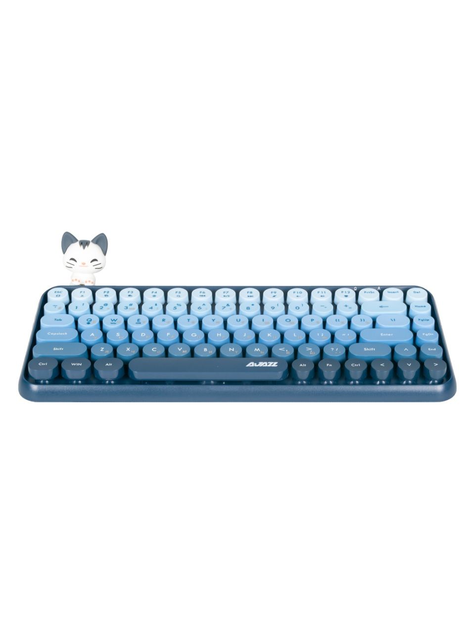 Клавиатура Ajazz 308i Cat Gradient Blue