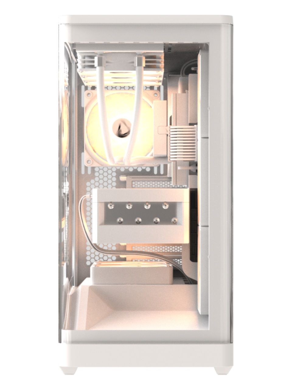 Компьютерный корпус Formula V Crystal U9 PA White без Б/П