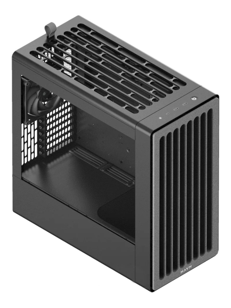 Компьютерный корпус HAVN BF 360 Flow Black без Б/П