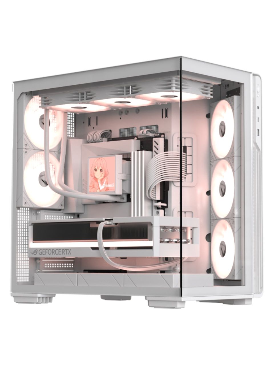 Компьютерный корпус Formula V Crystal Z7 PA White без Б/П