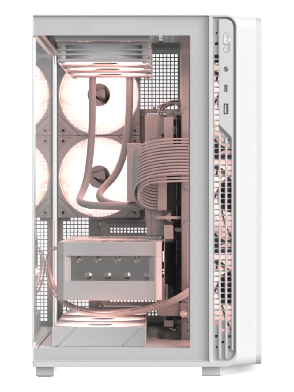 Компьютерный корпус Formula V Crystal Z7 PA White без Б/П