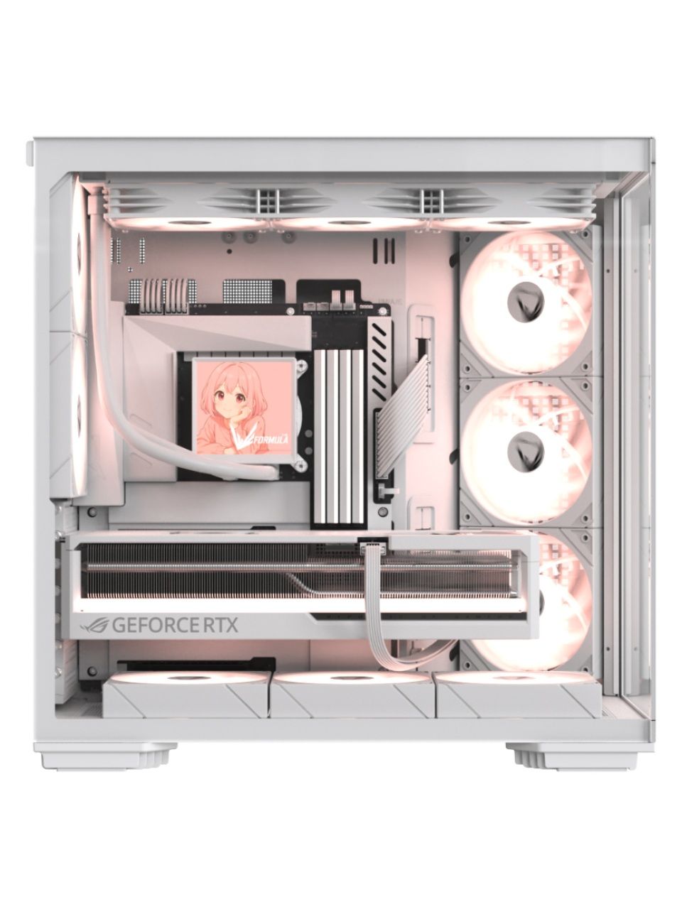 Компьютерный корпус Formula V Crystal Z7 PA White без Б/П