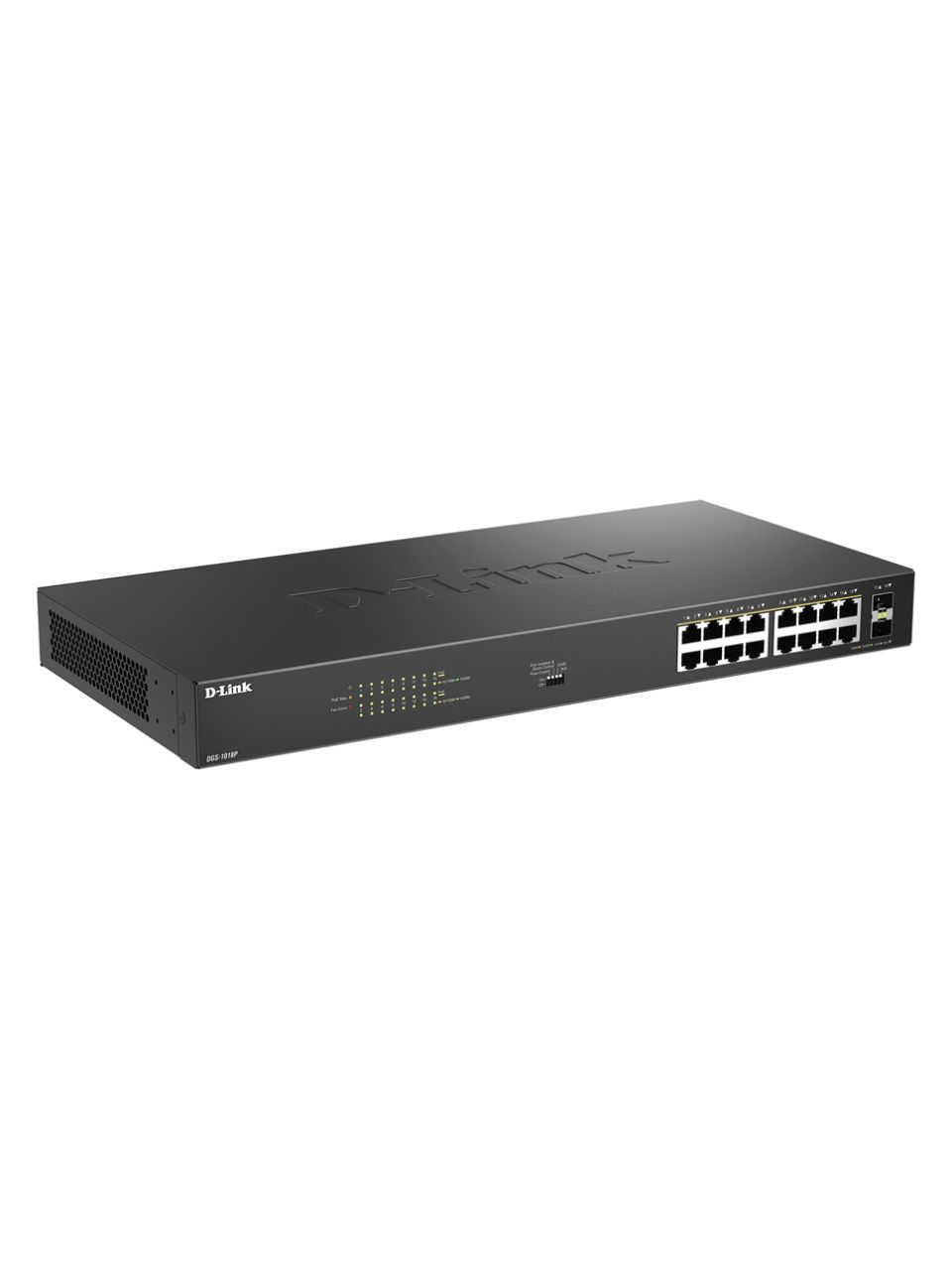 Коммутатор D-Link DGS-1018P/B1A