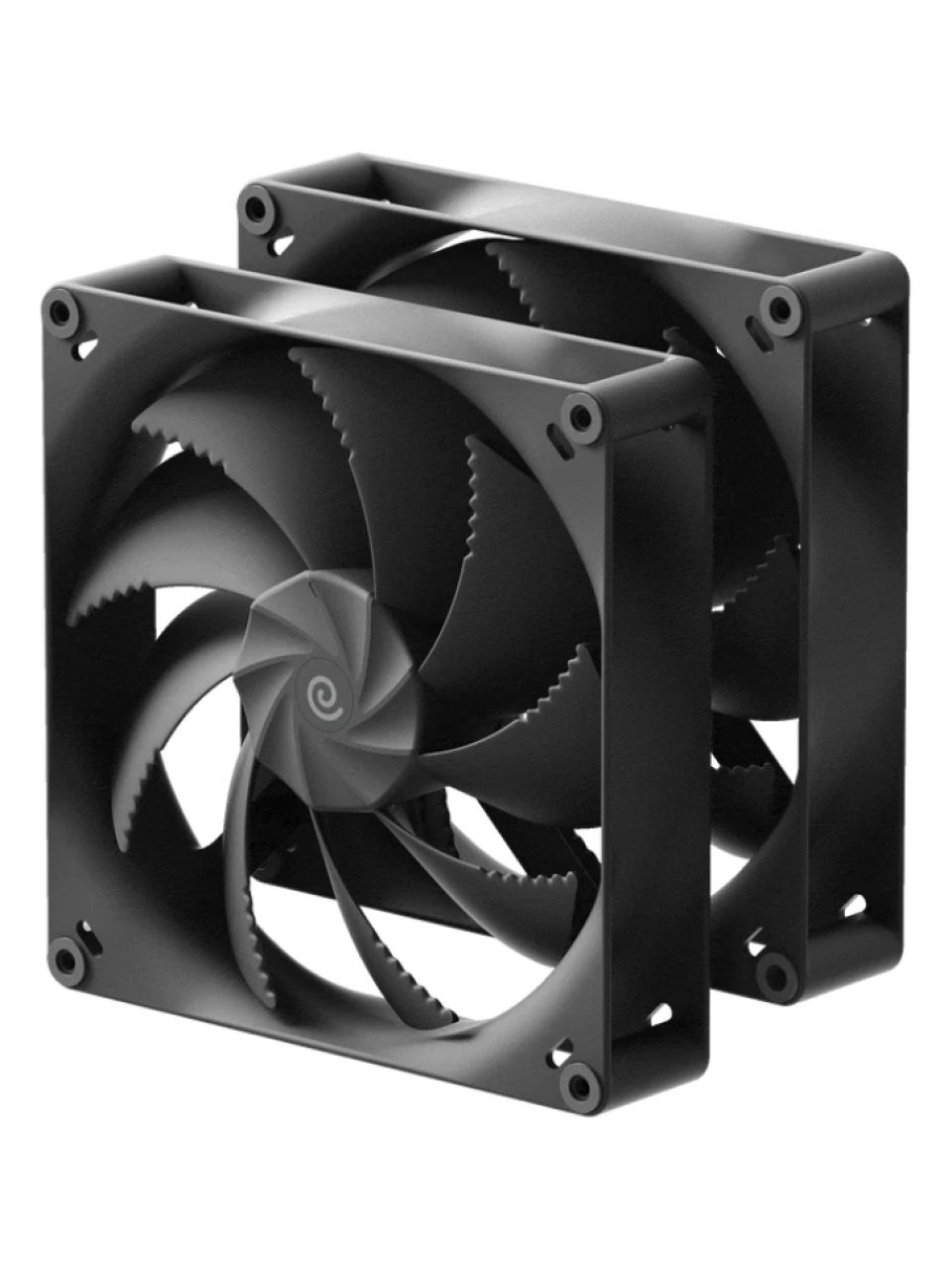 Комплект кулеров для компьютерного корпуса HAVN H18 Black Fan Dual Pack