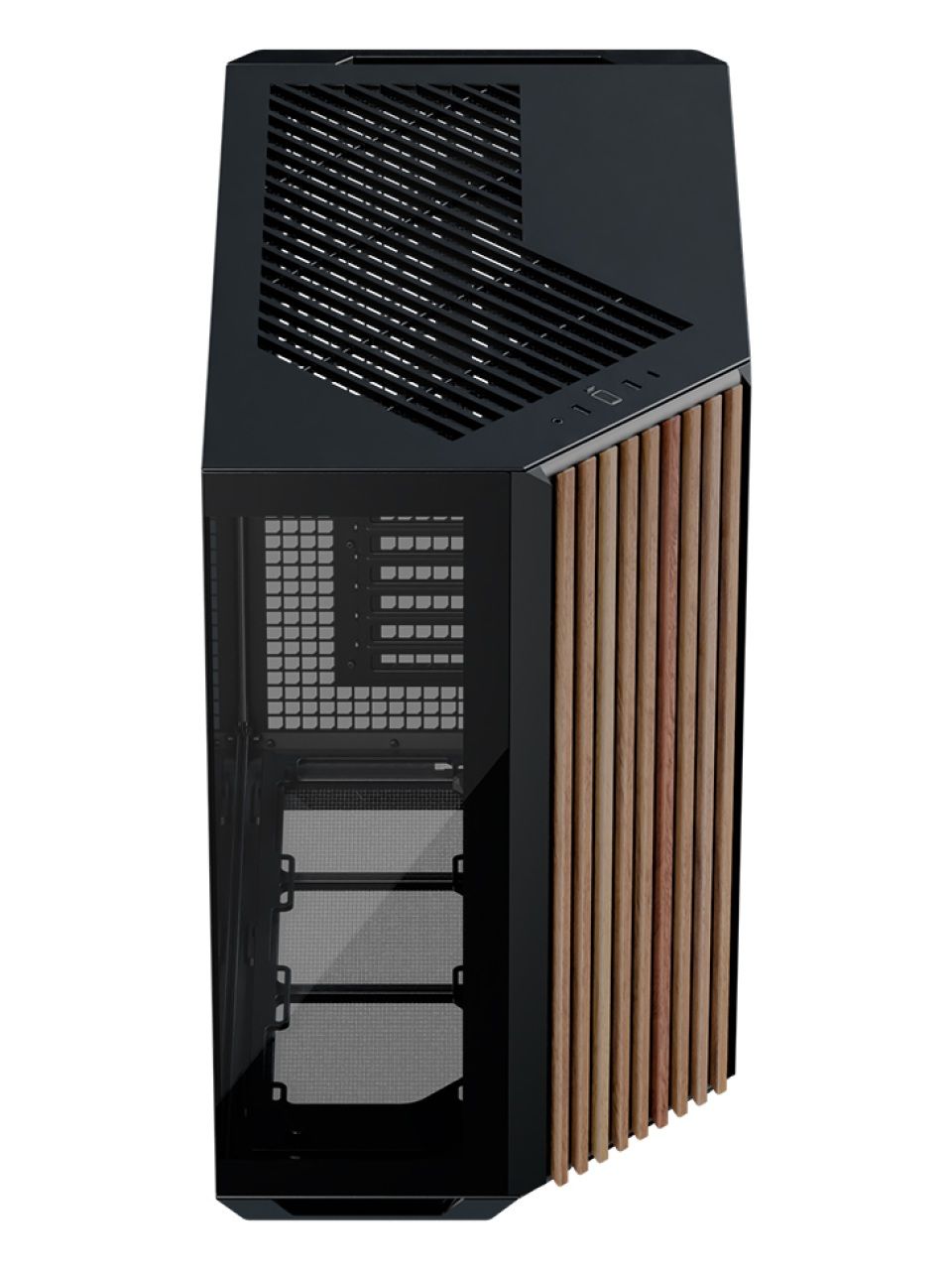 Компьютерный корпус Aerocool APNX V1-W-BK-v1 без Б/П