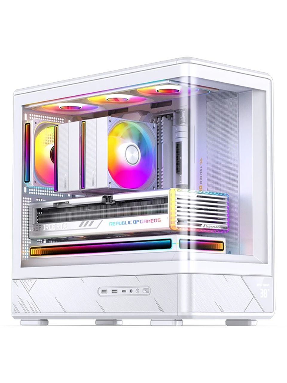 Компьютерный корпус Jonsbo D200 White без Б/П