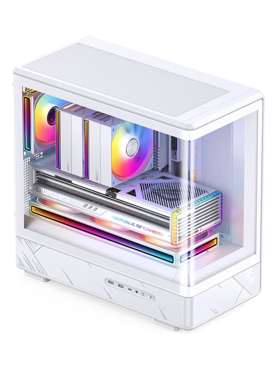 Компьютерный корпус Jonsbo D200 White без Б/П