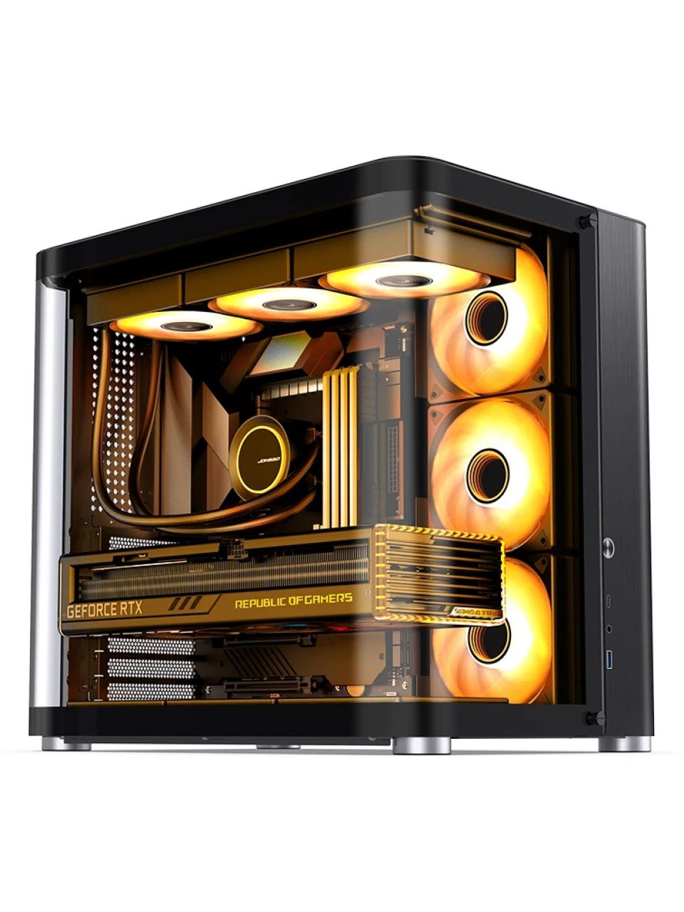 Компьютерный корпус Jonsbo TK-2 Black без Б/П