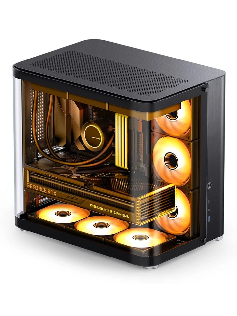 Компьютерный корпус Jonsbo TK-2 Black без Б/П