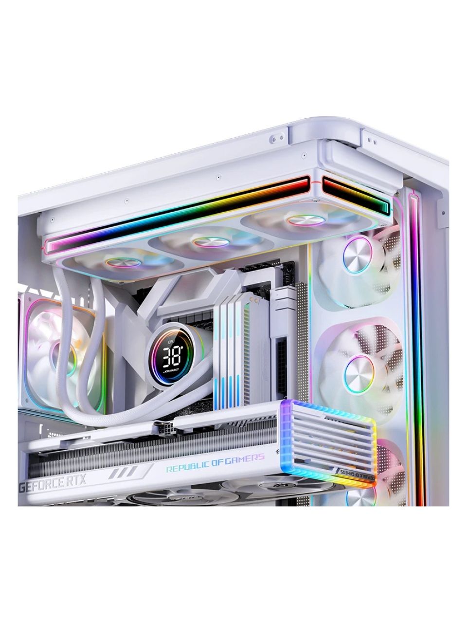Вентилятор для компьютерного корпуса Jonsbo ZA-360W White