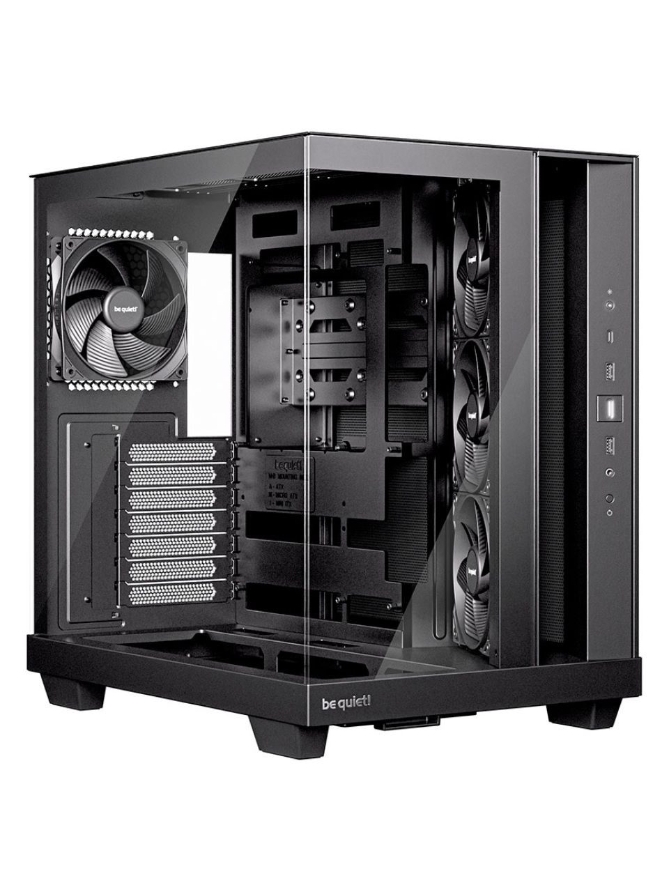 Компьютерный корпус Bequiet! Light Base 500 Black Без Б/П