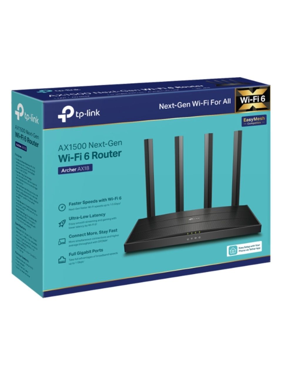 Маршрутизатор TP-Link Archer AX18