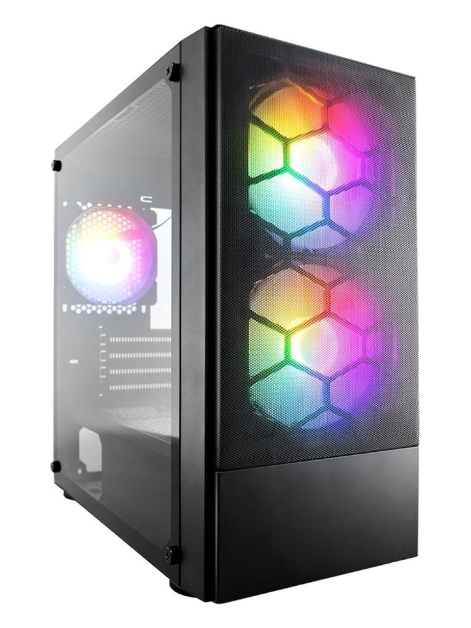 Компьютерный корпус 1STPLAYER FIREBASE X4-M Black без Б/П