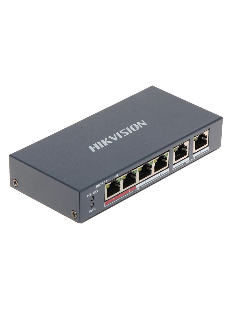 Коммутатор Hikvision DS-3E0106P-E/M(B)