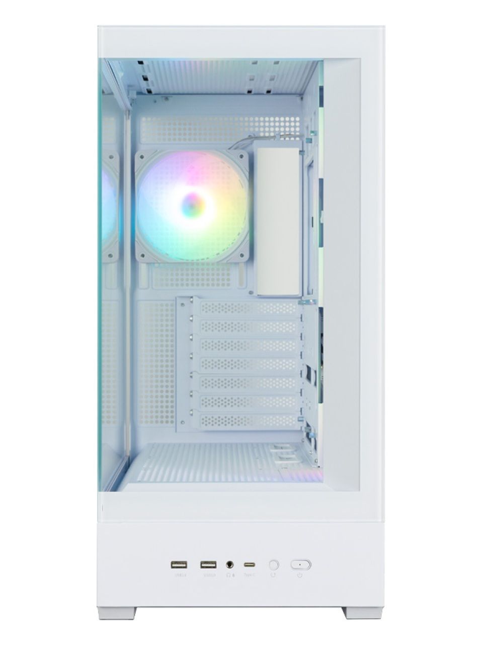 Компьютерный корпус Zalman P40 DS White без Б/П