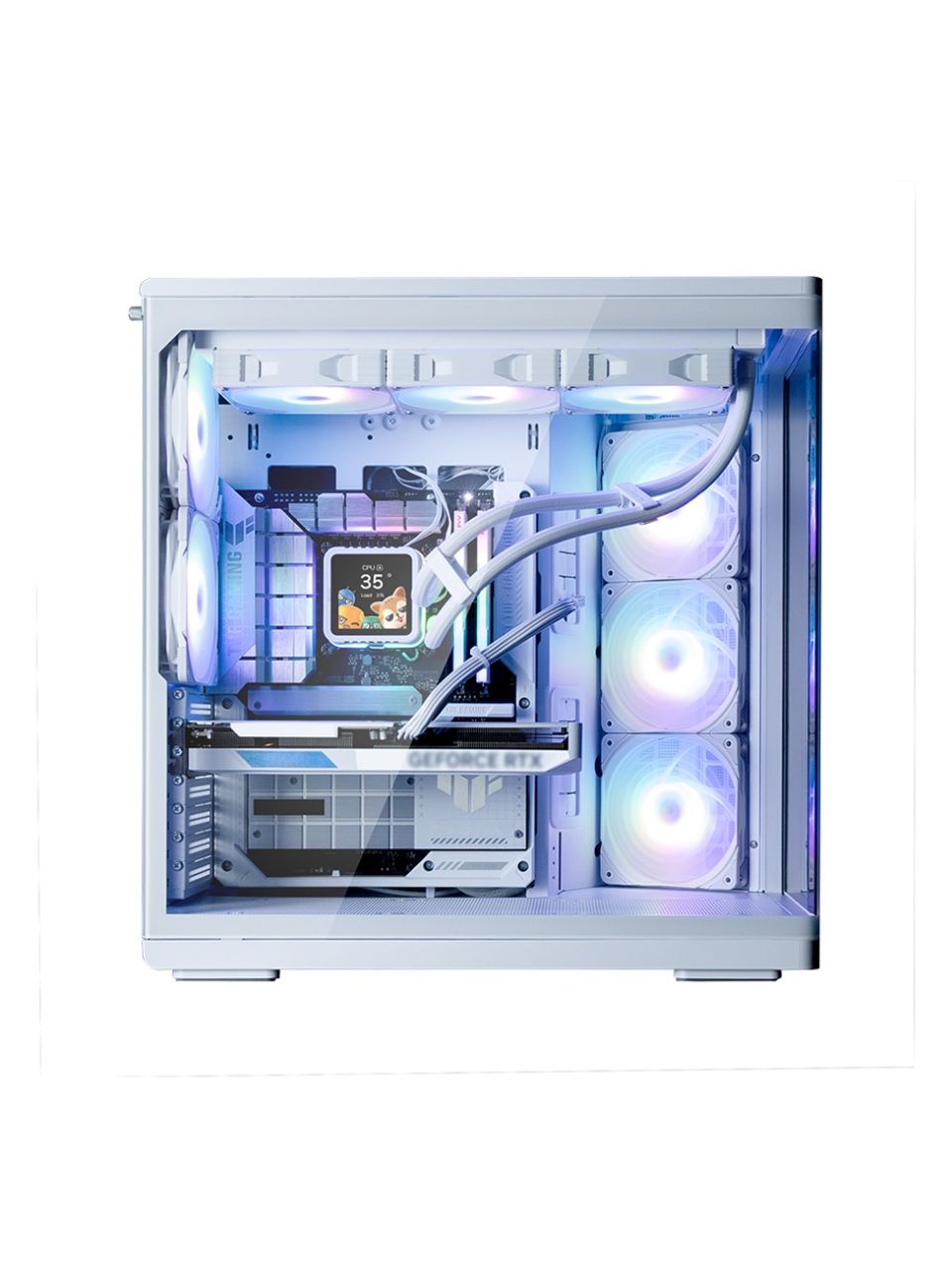Компьютерный корпус Zalman P60 White без Б/П