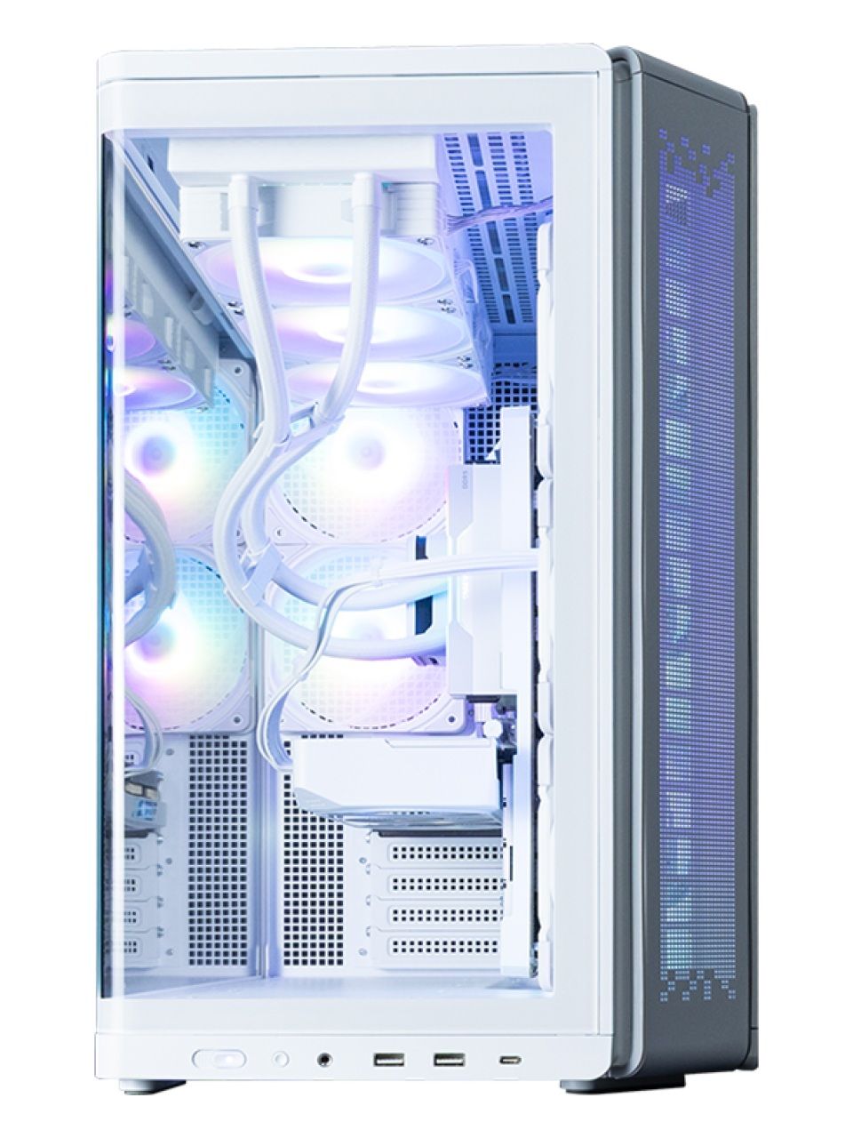 Компьютерный корпус Zalman P60 White без Б/П