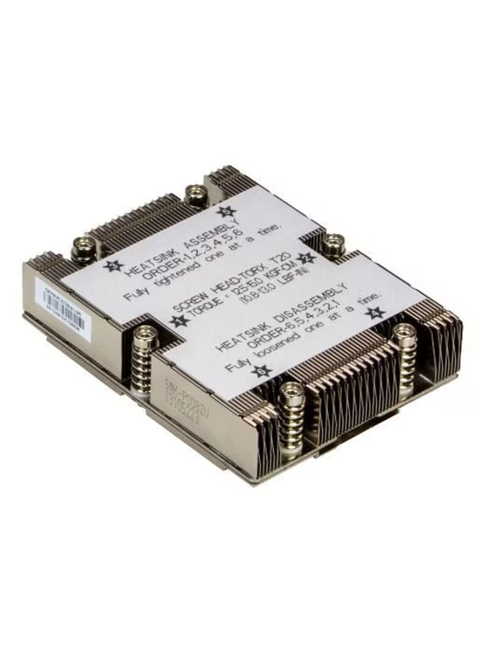 Зап. часть радиатор для кулера CPU Supermicro SNK-P0082V