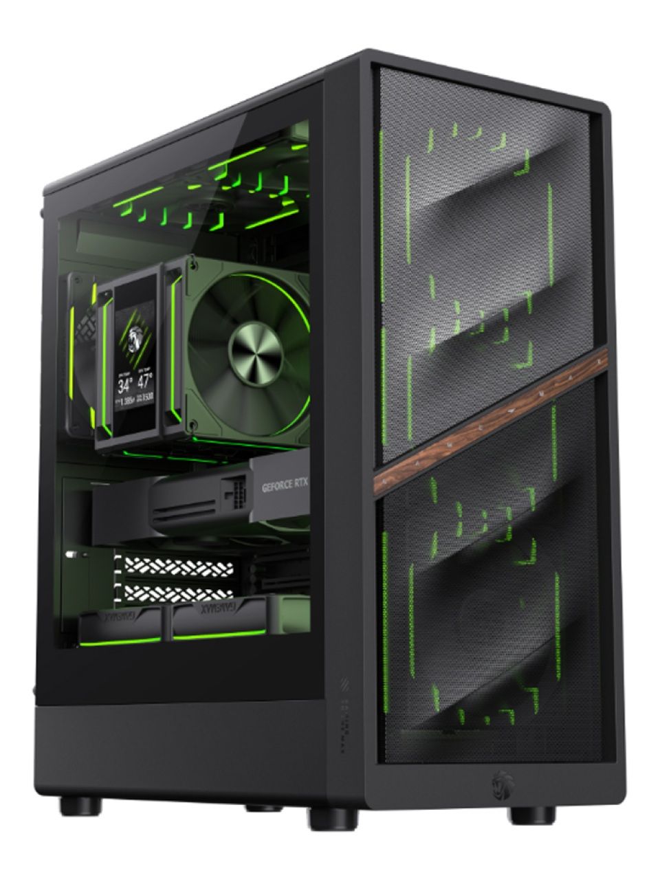 Компьютерный корпус Gamemax AERIS 330 MB Black без Б/П
