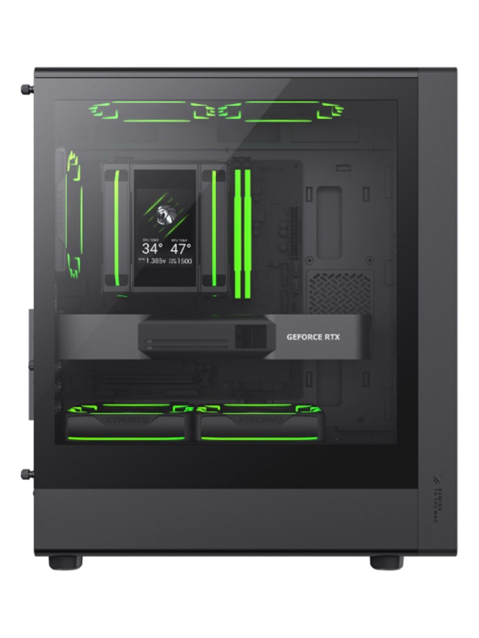 Компьютерный корпус Gamemax AERIS 330 MB Black без Б/П